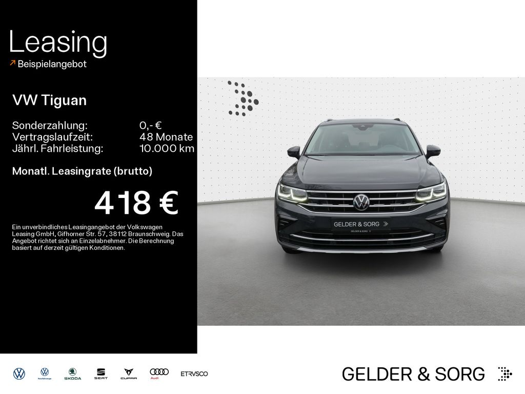 Tiguan Elegance TDI 18Z*CarPlay*Matrix*ACC*DAB*