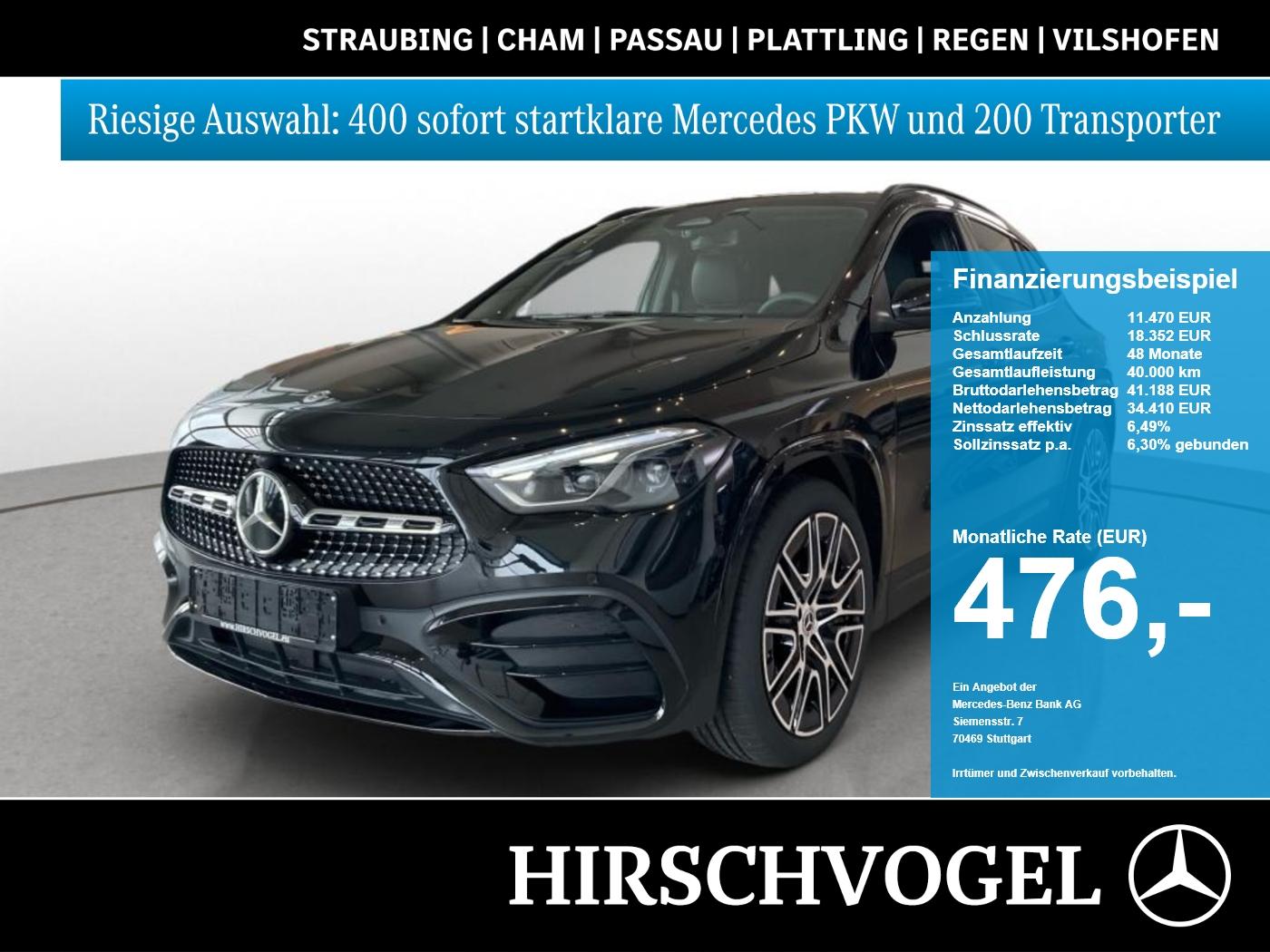 Mercedes-Benz GLA 200 d AMG-Line+Night+Pano+AHK+DISTRONIC+MBUX