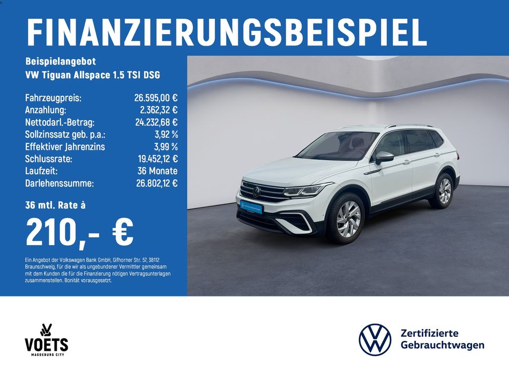 Volkswagen Tiguan Allspace 1.5 TSI DSG Life MATRIX-LED+NAVI