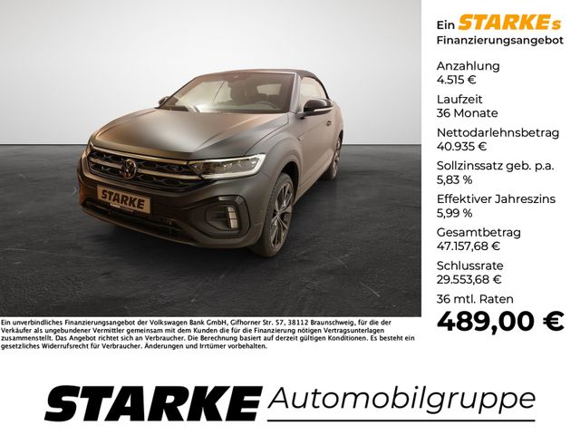 Volkswagen T-Roc Cabriolet 1.5 TSI DSG R-Line Edition Black