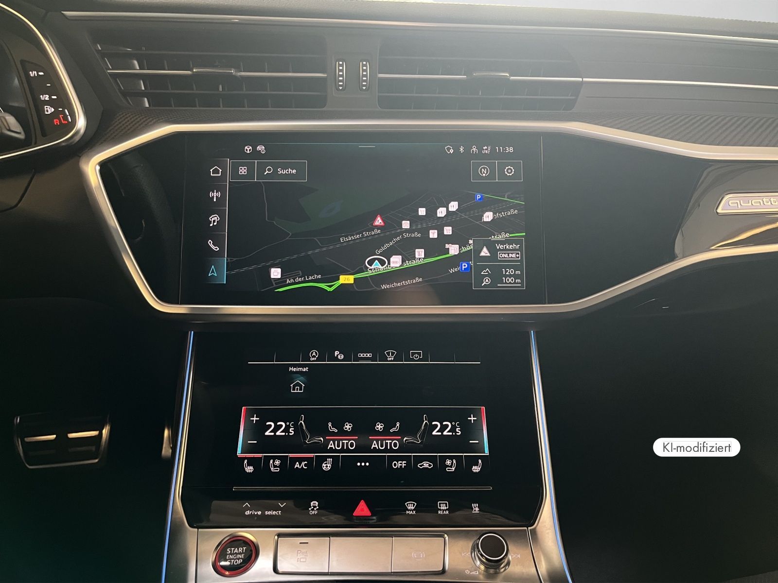 Audi RS6 Avant Matrix RS-Abgas DRC Standh Sitzbelüft foto 12