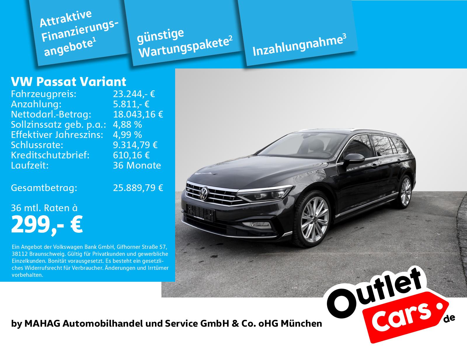Volkswagen Passat Variant Elegance 4Mot 2.0 TDI AHK Leder I