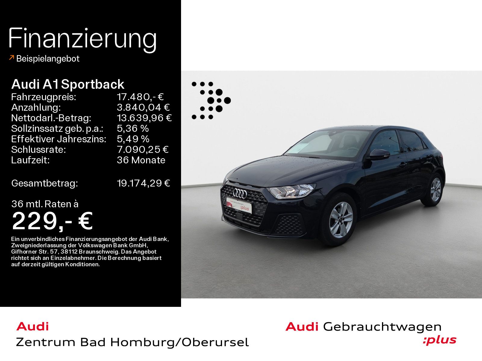 AUDI A1 Sportback 25 TFSI S line*Alu*PDC*Audi Connect