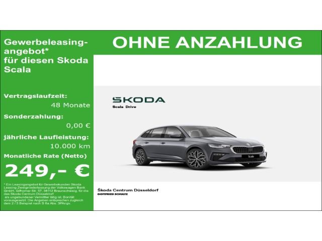 Skoda Scala DRIVE 1 0 TSI 85 KW 7-GANG AUTOMAT. Drive