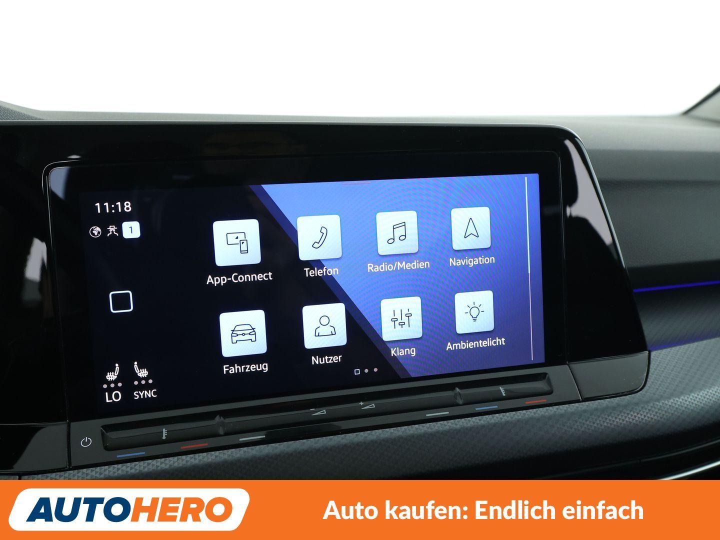 Volkswagen Golf VIII 1.5 TSI ACT Active Aut.*NAVI*LED*ACC*, миниатюра 22