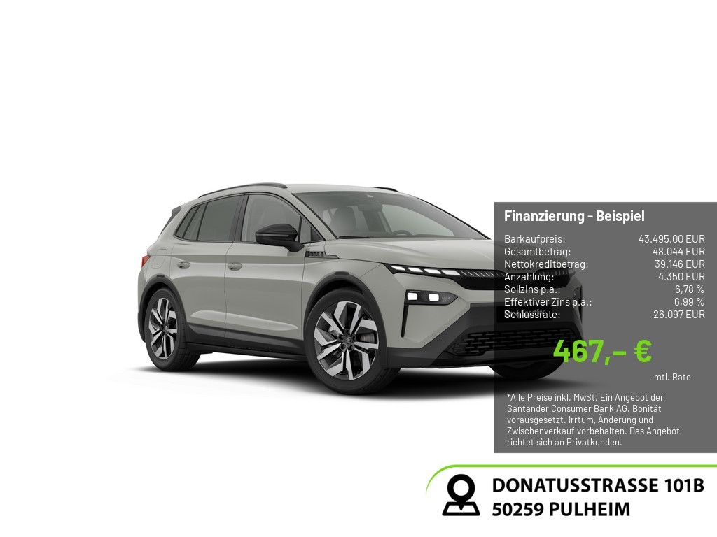 Skoda Elroq 60 Sportline ACC HUD NAVI MATRIX-LED 360°