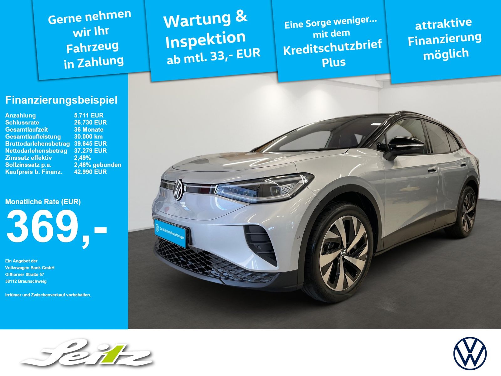 Volkswagen ID.4 Pro HEAD-UP AHK HARMAN MATRIX foto 1