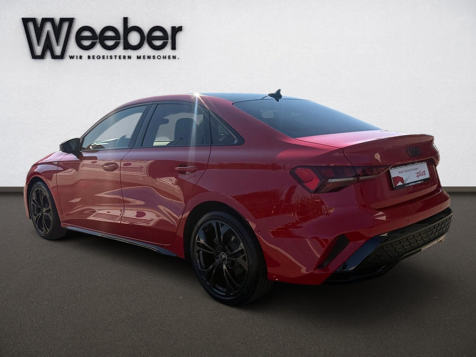 Audi A3 Lim. S line *360°CAM*KESSY*BLACKSTYLE*NAVI*5J