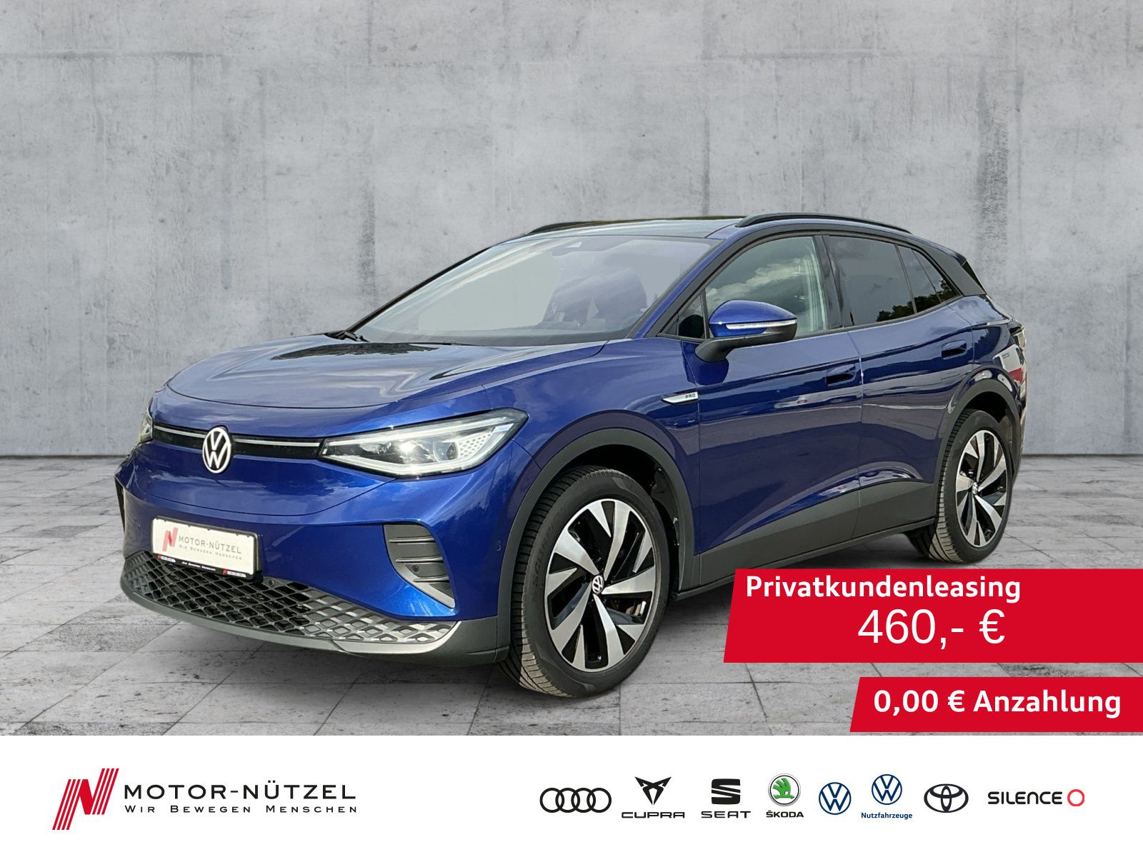 Volkswagen ID.4 Pro 4M 195kw (82kwh) MATRIX+AHK+PANO+WäPu