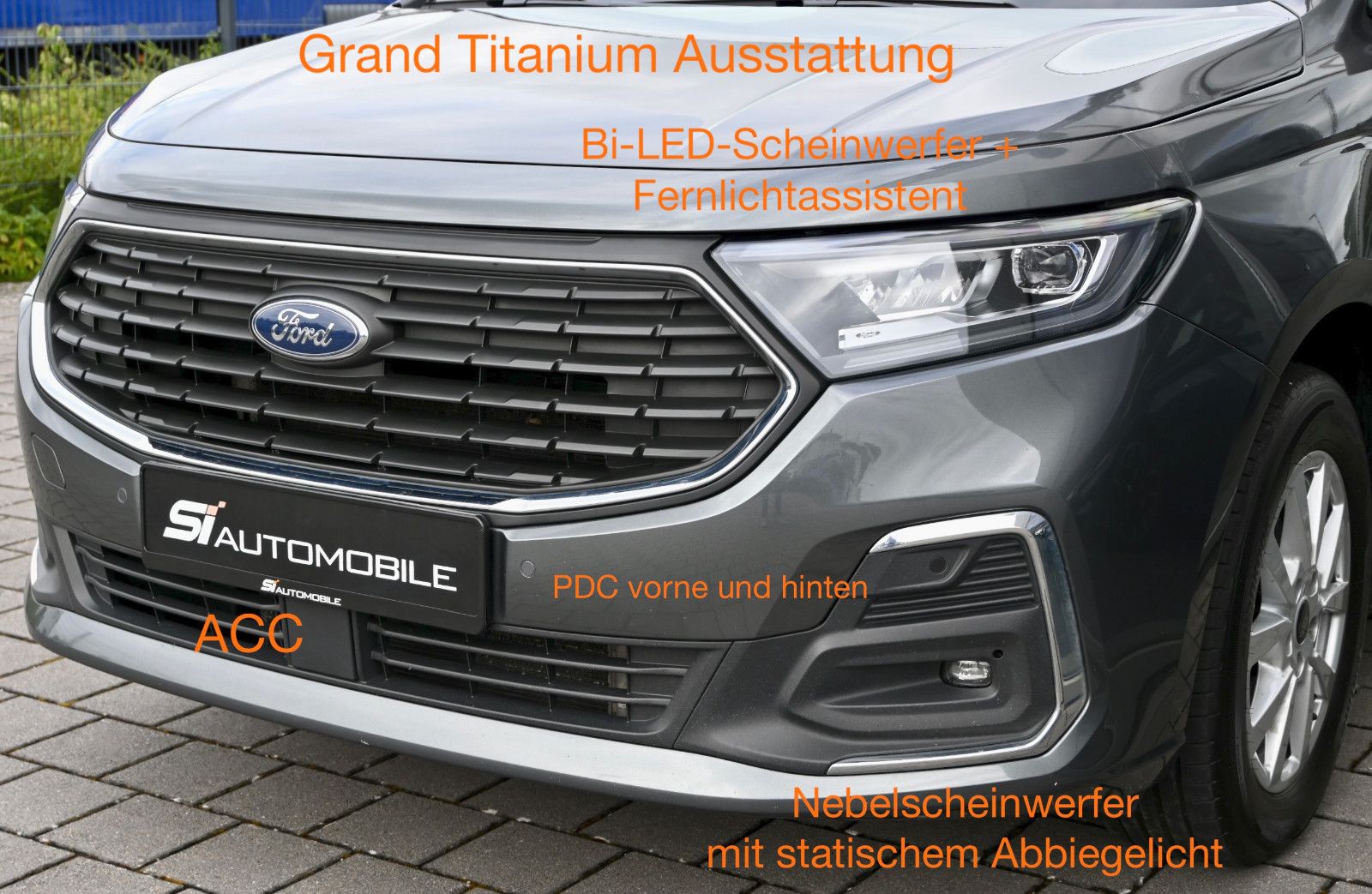 Fahrzeugabbildung Ford Grand Tourneo 2.0 d Titanium Aut °PANO°KAM°8FACH