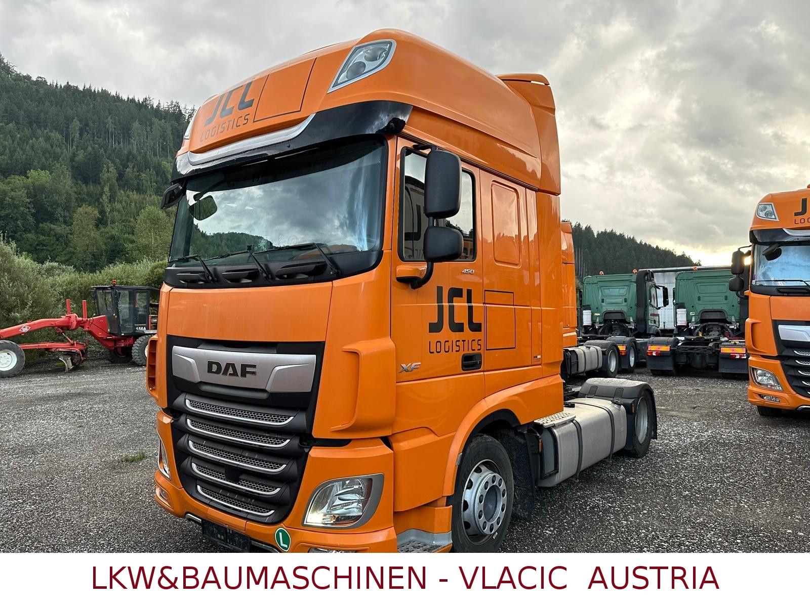 DAF XF 450 FT SSC  Mega SZM ( Blatt / Luft )