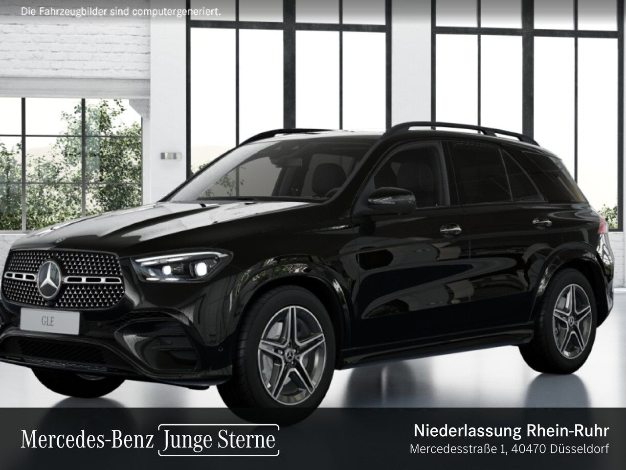 Mercedes-Benz GLE 300 d 4M AMG Adv. Night Pano DISTR AHK Airm foto 13