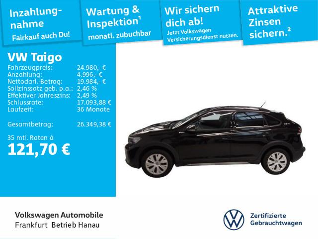 Volkswagen Taigo 1.5 TSI DSG Goal Navi LED DAB+ FrontAssist