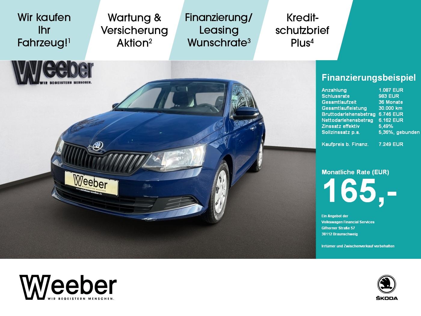 Skoda Fabia Active *KLIMA*RADIO*START/STOPP* Klima