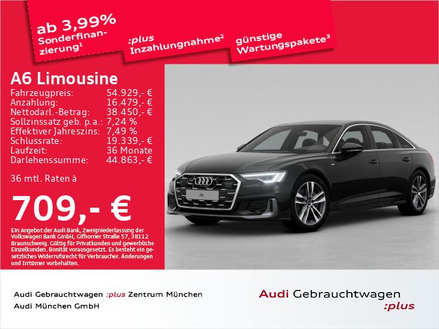 Audi A6 Limousine 45 TFSI qu. S tronic S line ACC/Vir