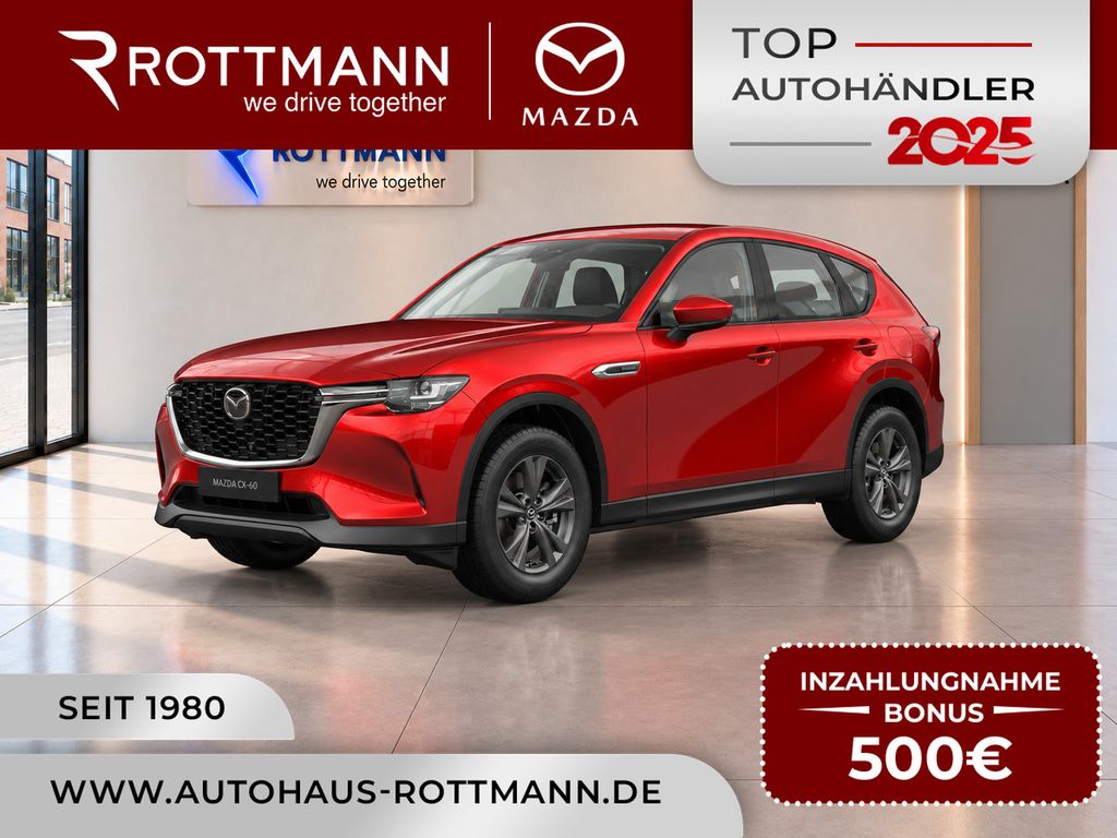 Abbildung Leasingangebot Mazda CX-60 2026 e-SKYACTIV D 200ps Aut. PRIME-Line