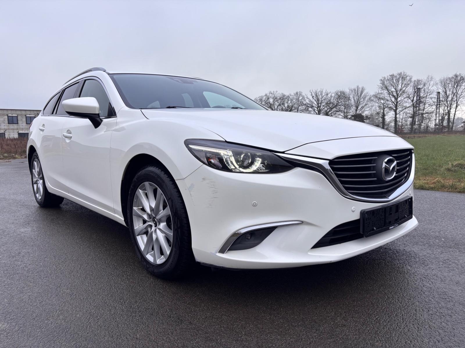 Mazda 6 Kombi Exclusive line LED Leder Euro 6