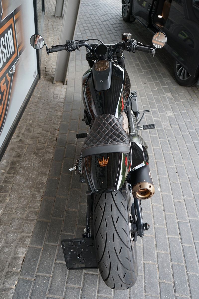 Fahrzeugabbildung Harley-Davidson Sportster S mit Jekill & Hyde und KZH, Blinker