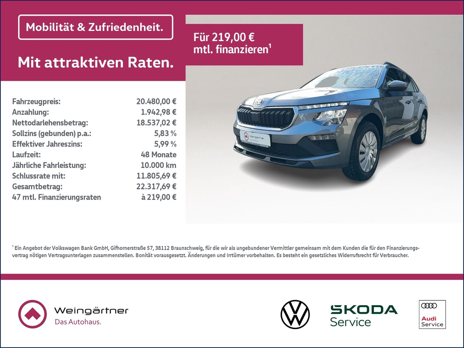 Kamiq 1.0 TSI Essence, Smartlink, Bluetooth, Win