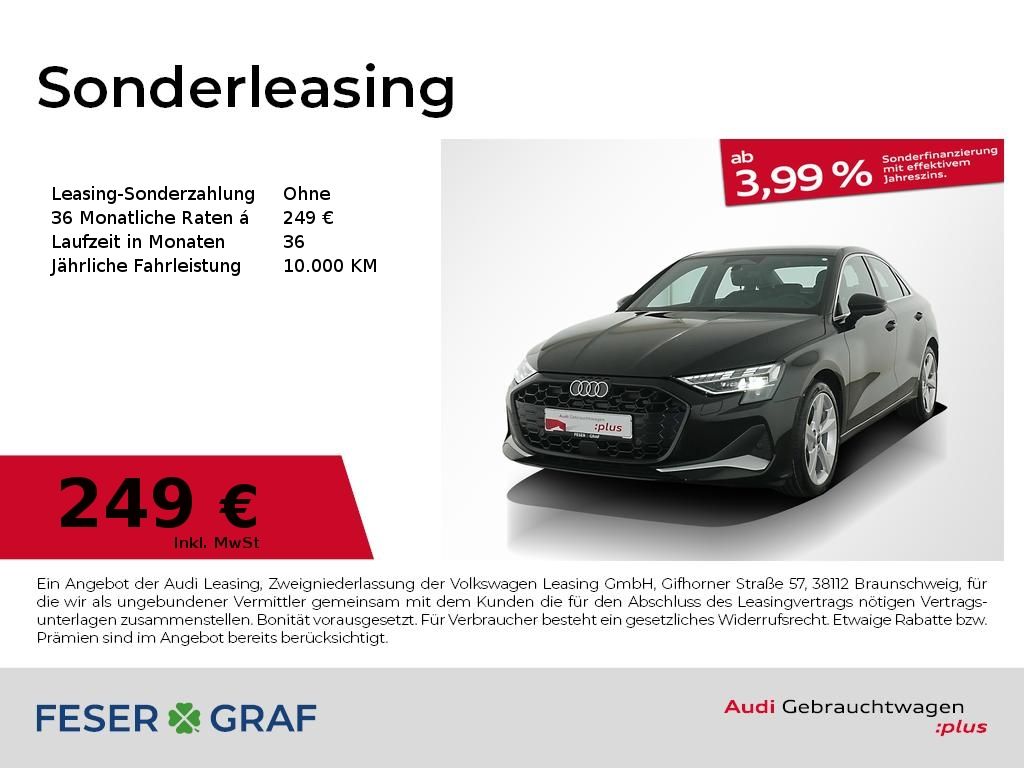 Abbildung Leasingangebot Audi A3 Limo advanced 35 TDI S tronic V-Cockpit/Navi