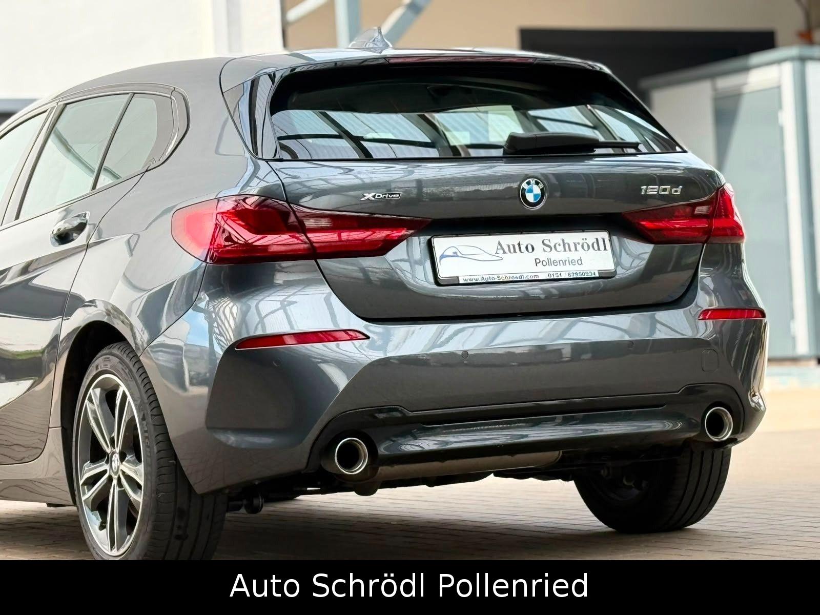 BMW 1 Series d xDrive Aut. Sport Line, Leder, LED, Navi, миниатюра 9