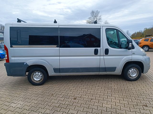 Fiat Ducato 2,3+LKW Zul./3+4Sitze+AHK+220V Anschluß