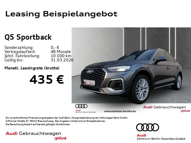 Audi Q5 Sportback 40 TFSI qu. S line S tronic *StdHz*