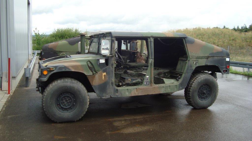 Hummer H1, HMMWV, Slant Back