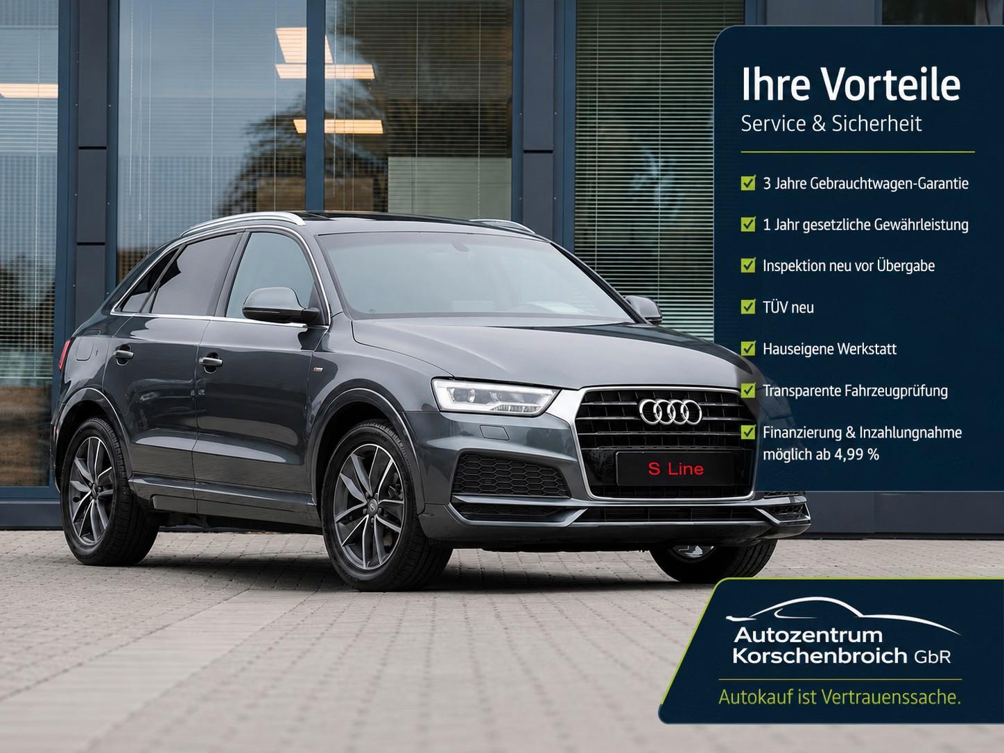 Audi Q3 S line Sport / Plus *MIT 3 JAHREN GARANTIE*