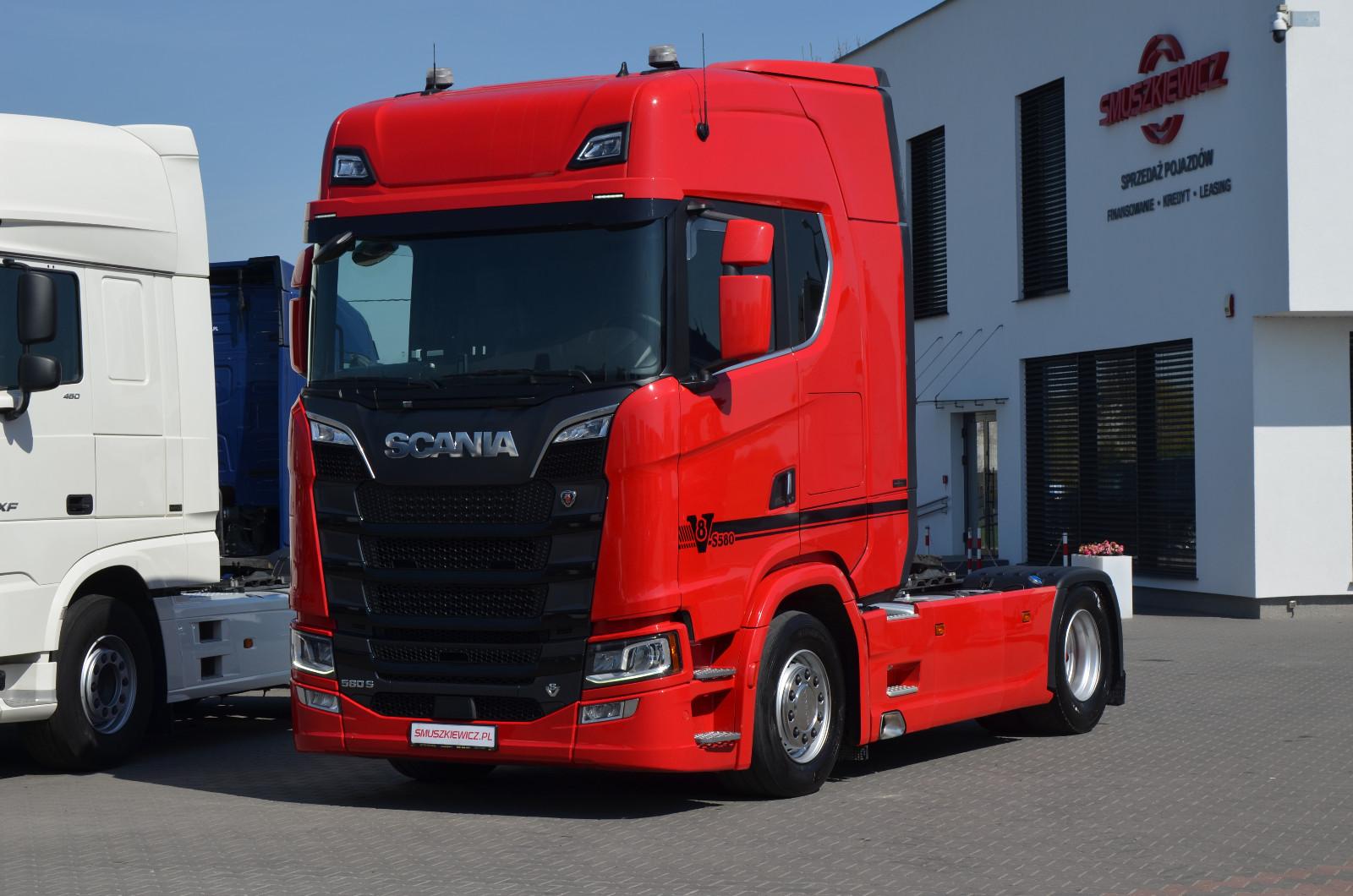 Scania S 580 V8 FULL AIR KLIMA P. NAVI FULL LED  8283