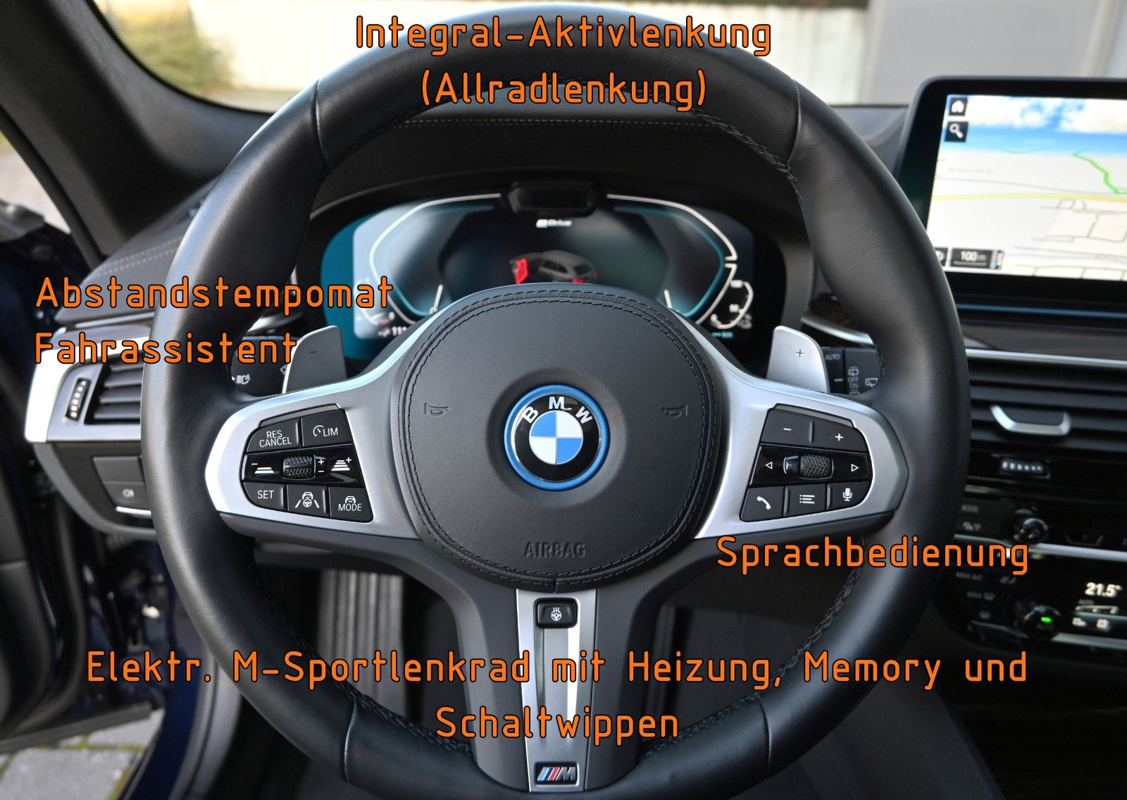 Fahrzeugabbildung BMW 530e Touring Luxury °UP 91.346€°ACC°AHK°PANO°H/K