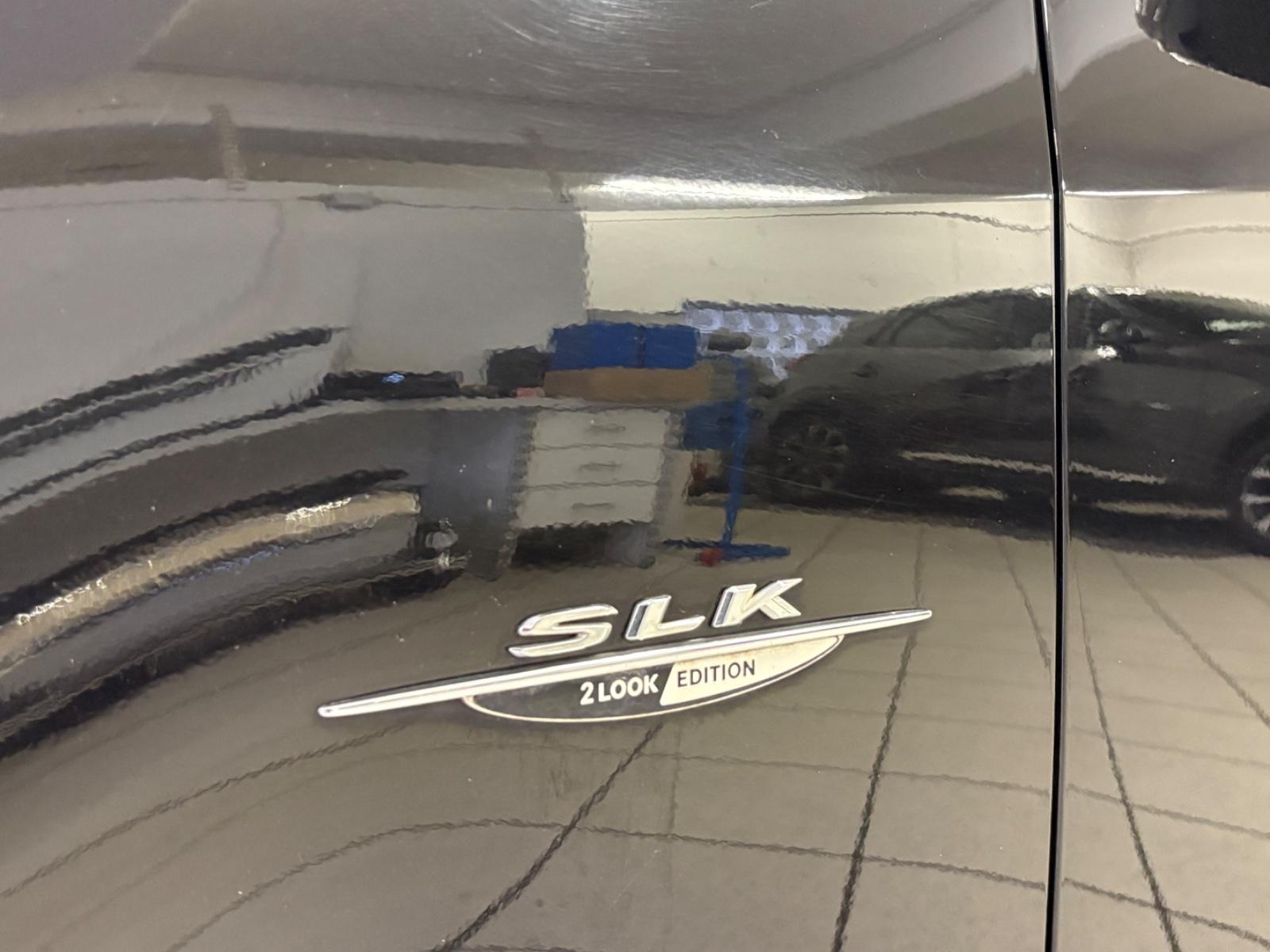 MERCEDES-BENZ SLK 200 KOMPRESSOR 1.8 184ch 2LOOK-EDITION BVA Pack sport Sièges chauffants cuir Airscarf Historique présent