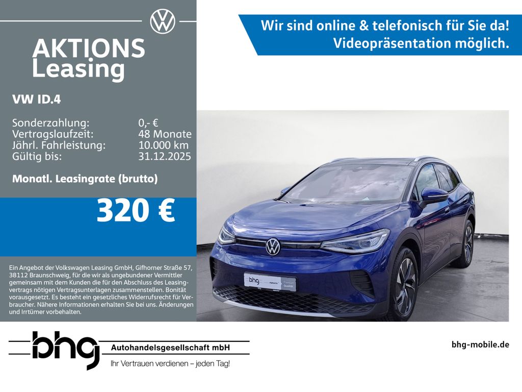 Volkswagen ID.4 Pure mit Infotainment-Paket