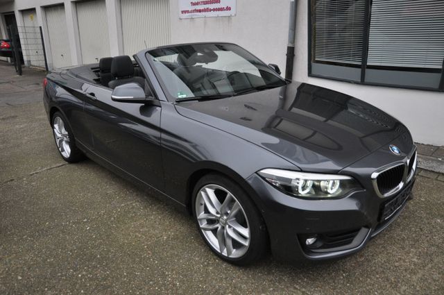 BMW 218d Cabrio Advantage Steptronic*Leder-Navi-Xeno