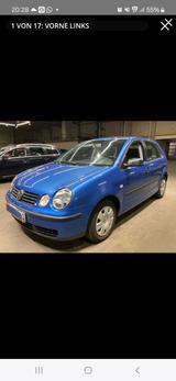 Volkswagen VW POLO 1.2 - Volkswagen Polo aus 2003 mit Benzin-Antrieb: Kleinwagen, Klimaanlage, 1.2
