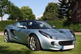 Lotus Elise MK2 (S2) in Iceblue u. Schwalbendach - Lotus mit Benzin-Antrieb