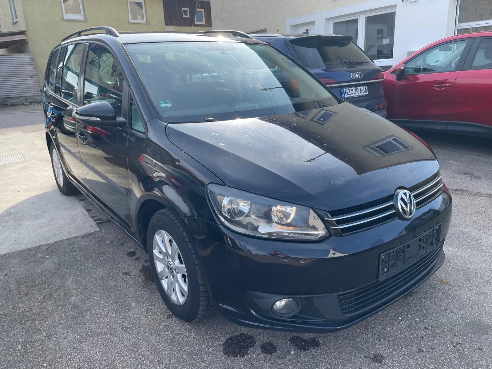 Volkswagen Touran 1,6TDI.7Sitze.AHK.Klimaautom.8fach.Alu