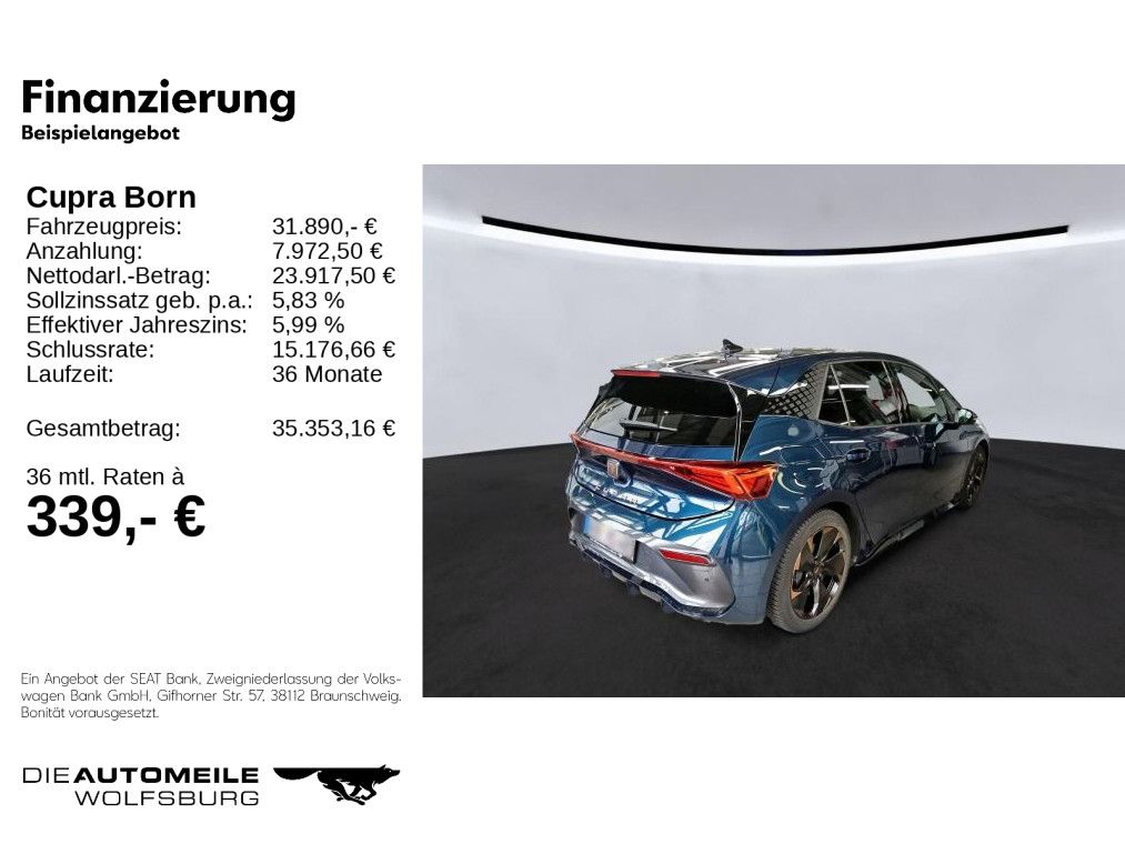 Cupra Born Edition Dynamic HeadUp/LED/ACC/Pano imagem 2