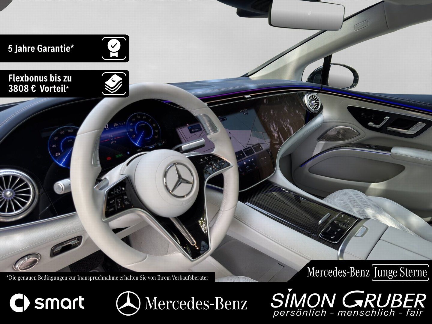 Fahrzeugabbildung Mercedes-Benz EQS 580 4M AMG Exklusive Drive Pilot AHK Md 2026