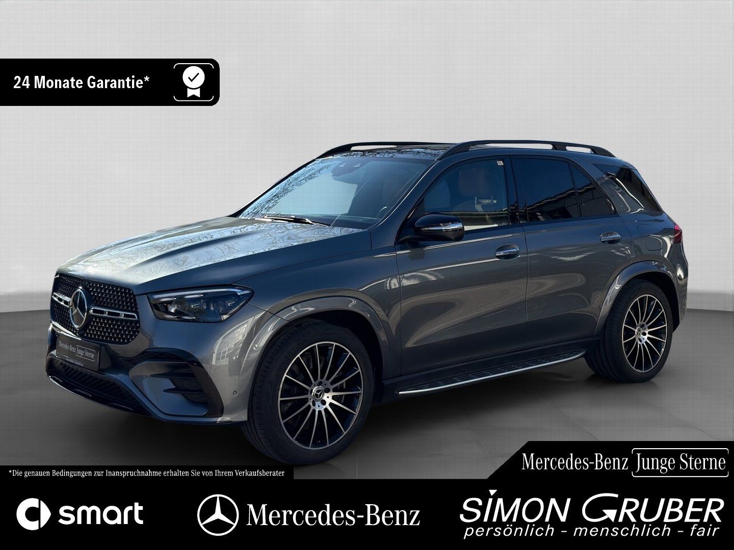 Fahrzeugabbildung Mercedes-Benz GLE 350 de 4M AMG Pano Burm Airmatic Leder AHK