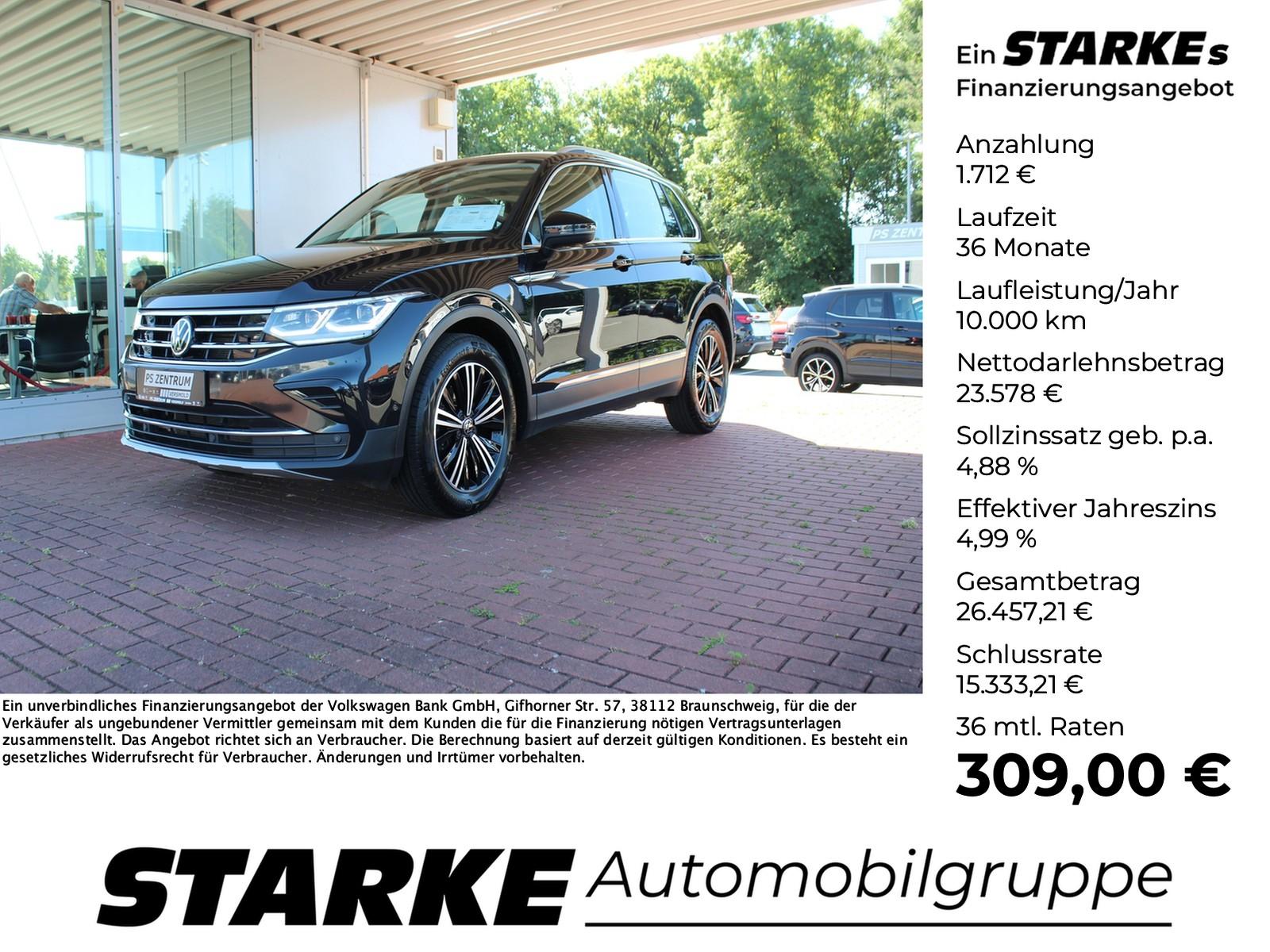 Volkswagen Tiguan 2.0 TDI Elegance  Panodach AHK Navi LED K