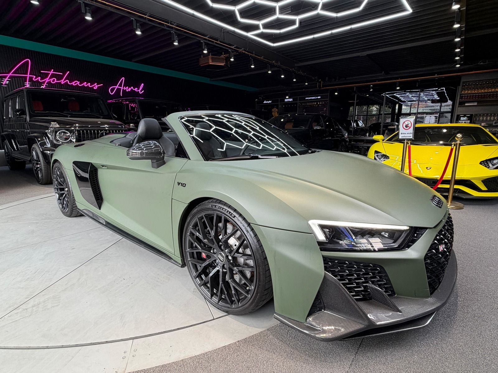 Audi R8 Spyder 5.2 FSI *Capristo*Carbon*B&O*Laser foto 3