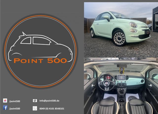 Fiat 500C 1.HD/36tkm/LEDER/RIESENAUSWAHL AN FIAT 500!