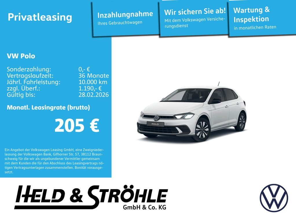 Volkswagen Polo Goal 1,0l DSG RFK SHZ Ganzjahresreifen