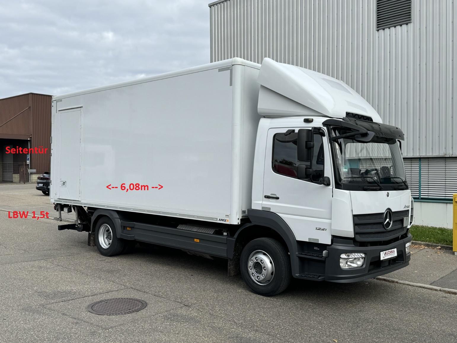 Mercedes-Benz Atego 1221 L Koffer 6,1m LBW AHK Klima TOP