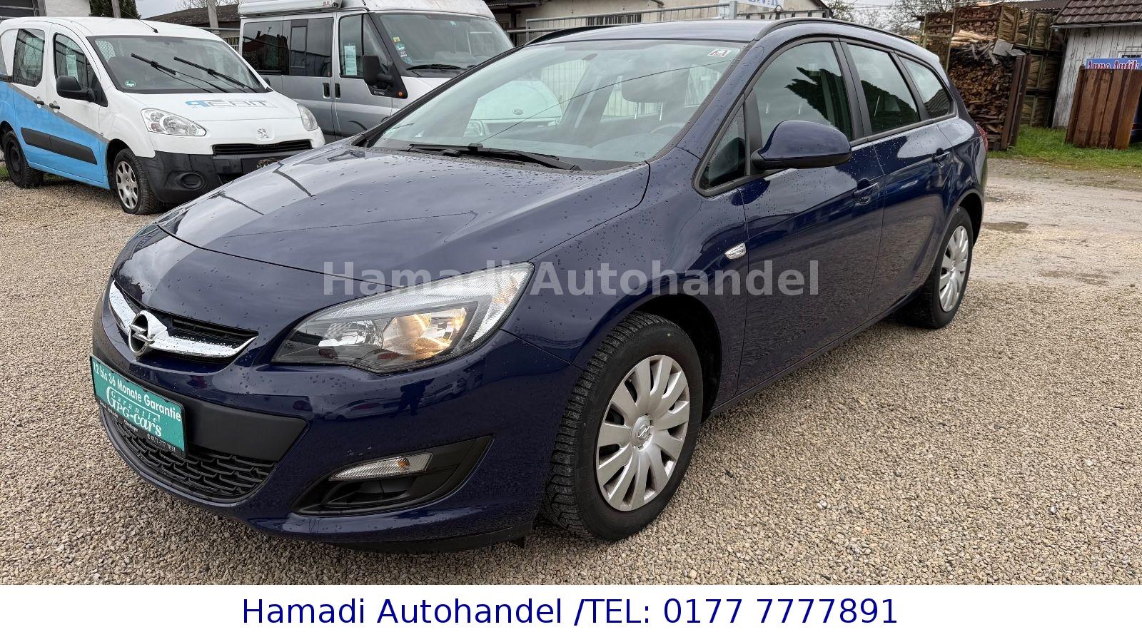 Opel Astra J Sports Tourer Selection/Tüv 3/27/Euro 61