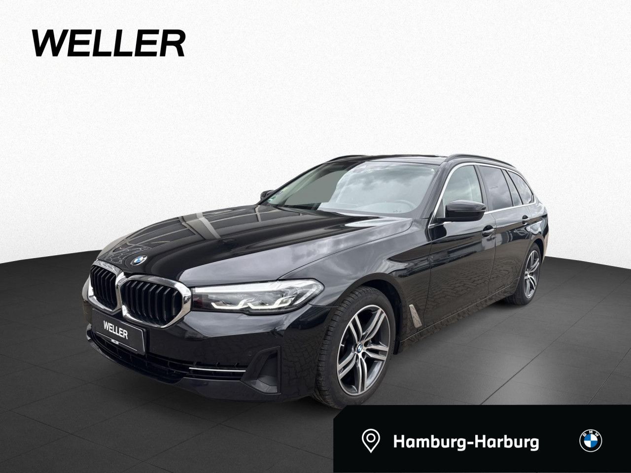 BMW 520dA Touring LiveCo,LED,Pano,Sportsi,Kamera,18"