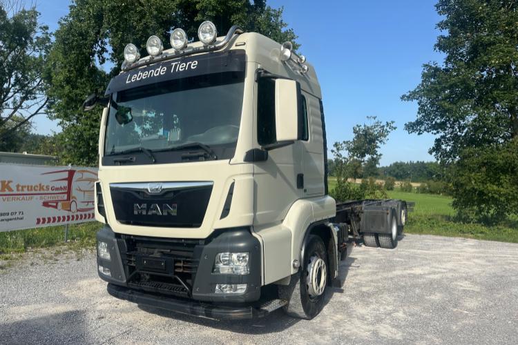 MAN TGS 26 480 6x2 Chassis Lenk&lift Achse