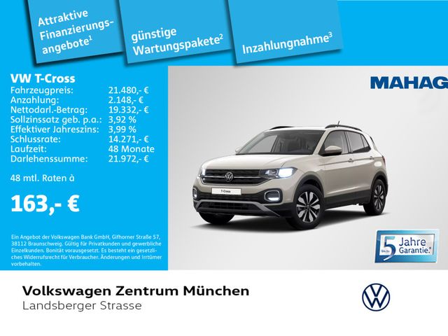 Volkswagen T-Cross 1.0 TSI MOVE ACC Navi Rear View 6-Gang