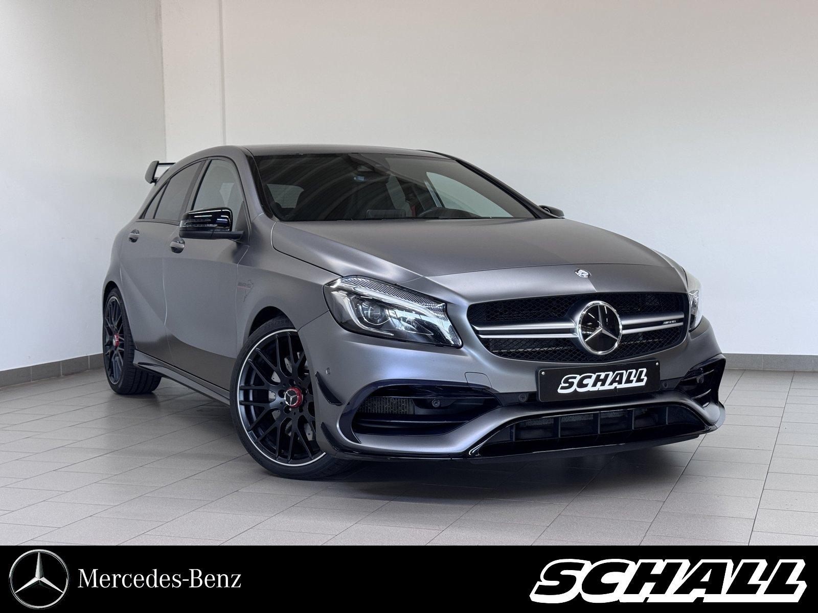Mercedes-Benz A 45 AMG 4M PERF. AGA & SITZE+AERO+PANO+DIST+KAM